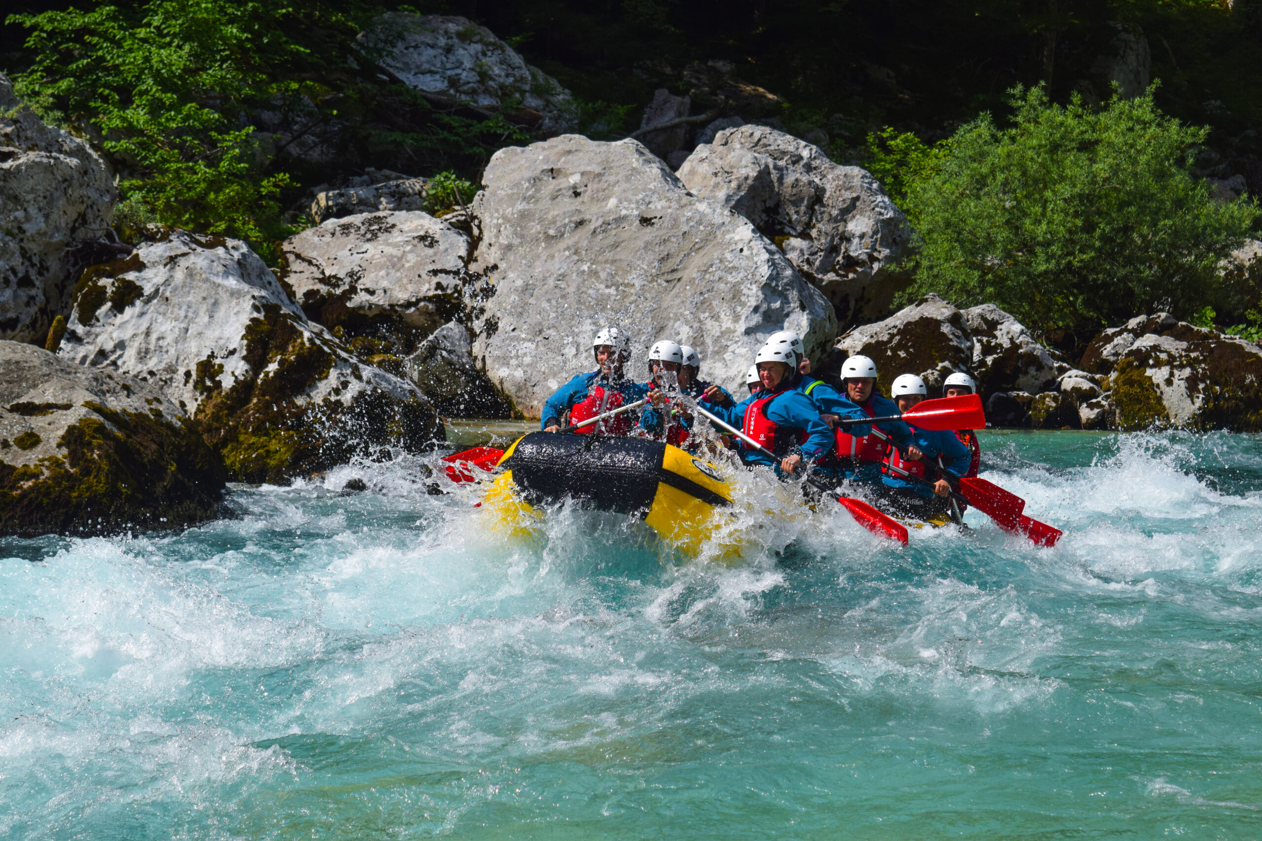 White Water Rafting Soca River